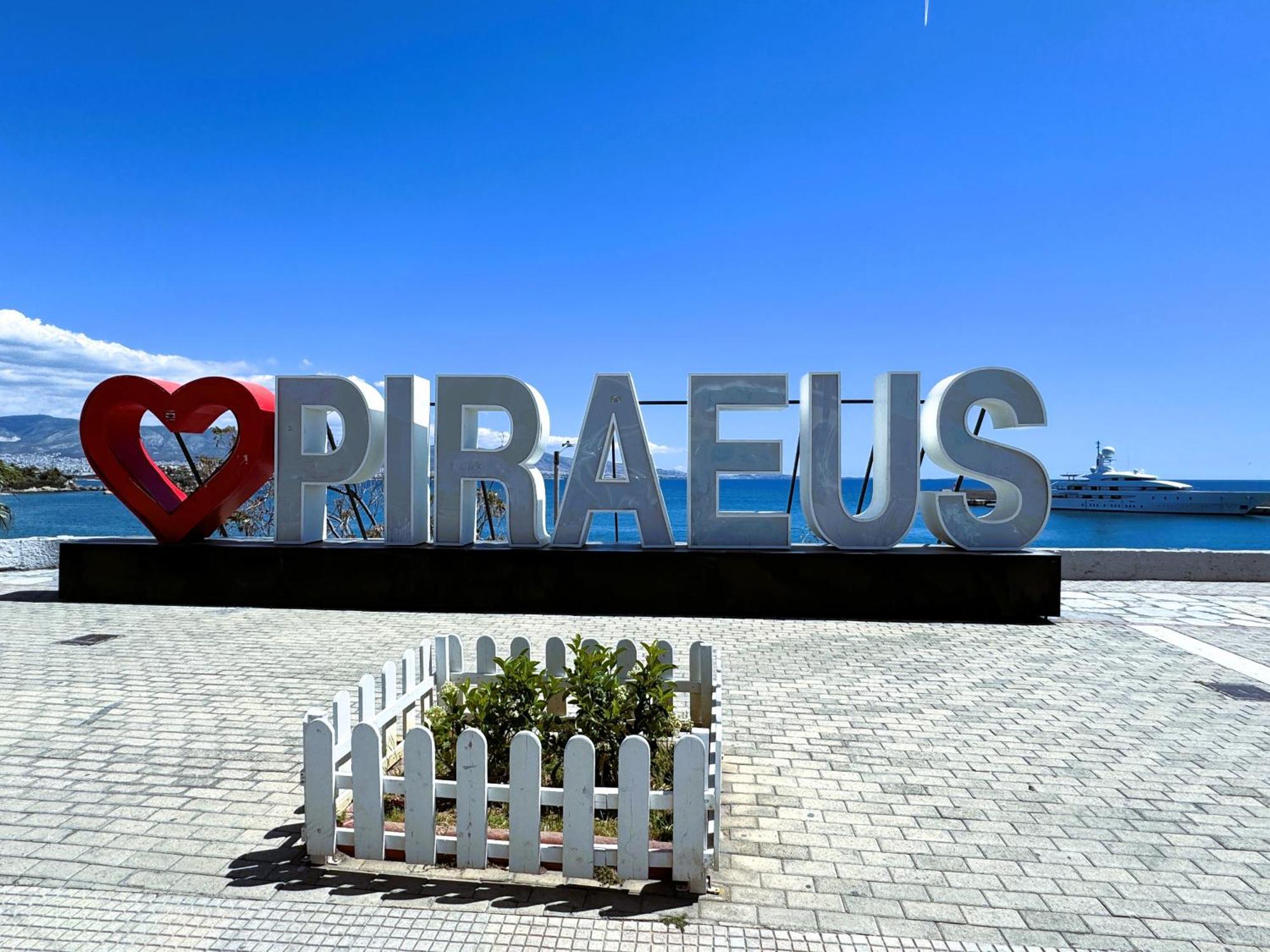 Piraeus Center Sea View Apartment Exterior foto